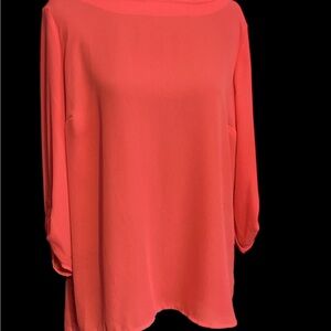 Apt. 9 Women's Vibrant Coral Blouse